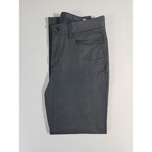 English Laundry Mens 32x30 Gray Brixton Pants Cotton Chinos British Rock Flat Ft